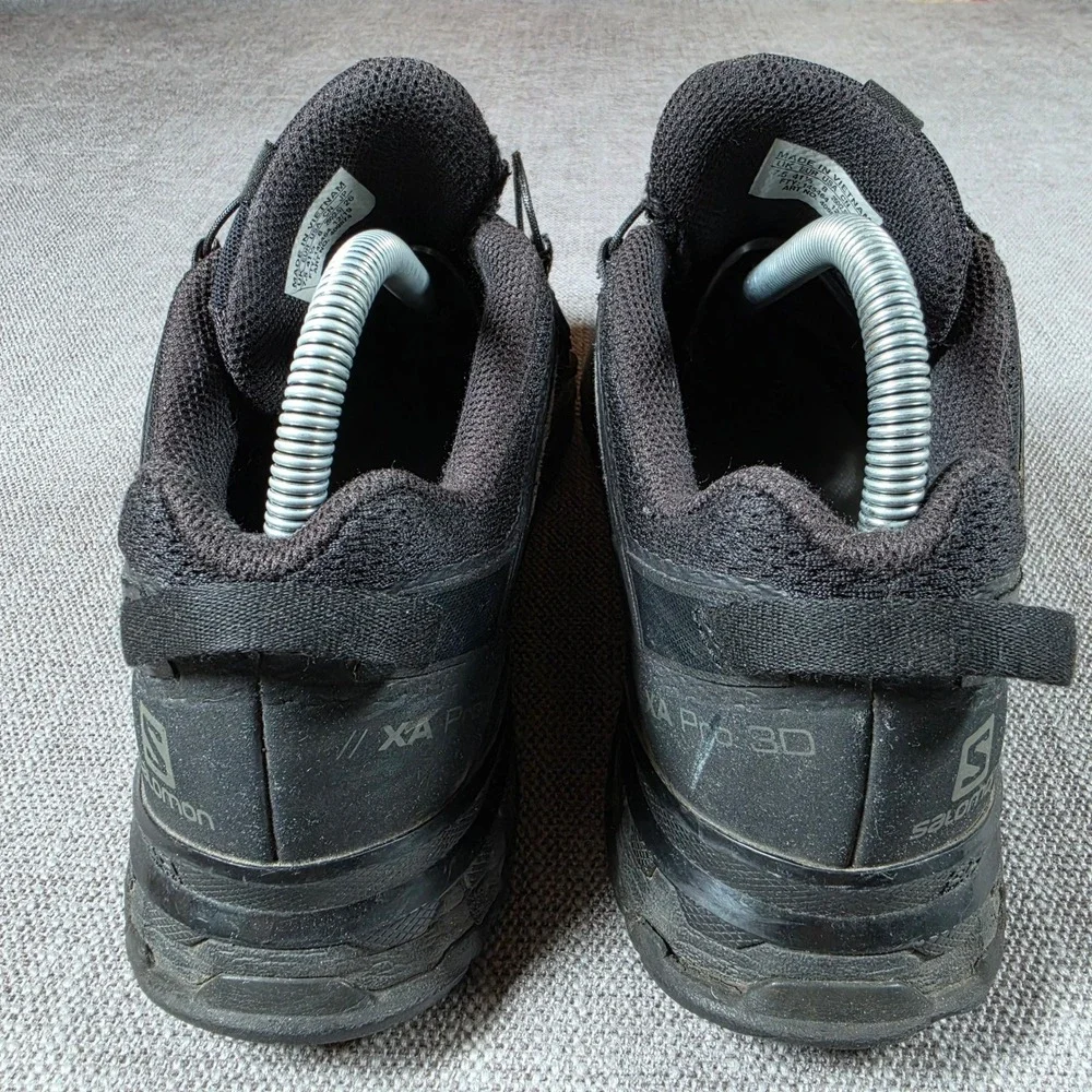 Salomon XA Pro 3D 409874 Mens 8 Black Trail Running Hiking Shoes